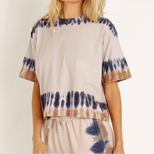 Richer poorer Tie Dye top